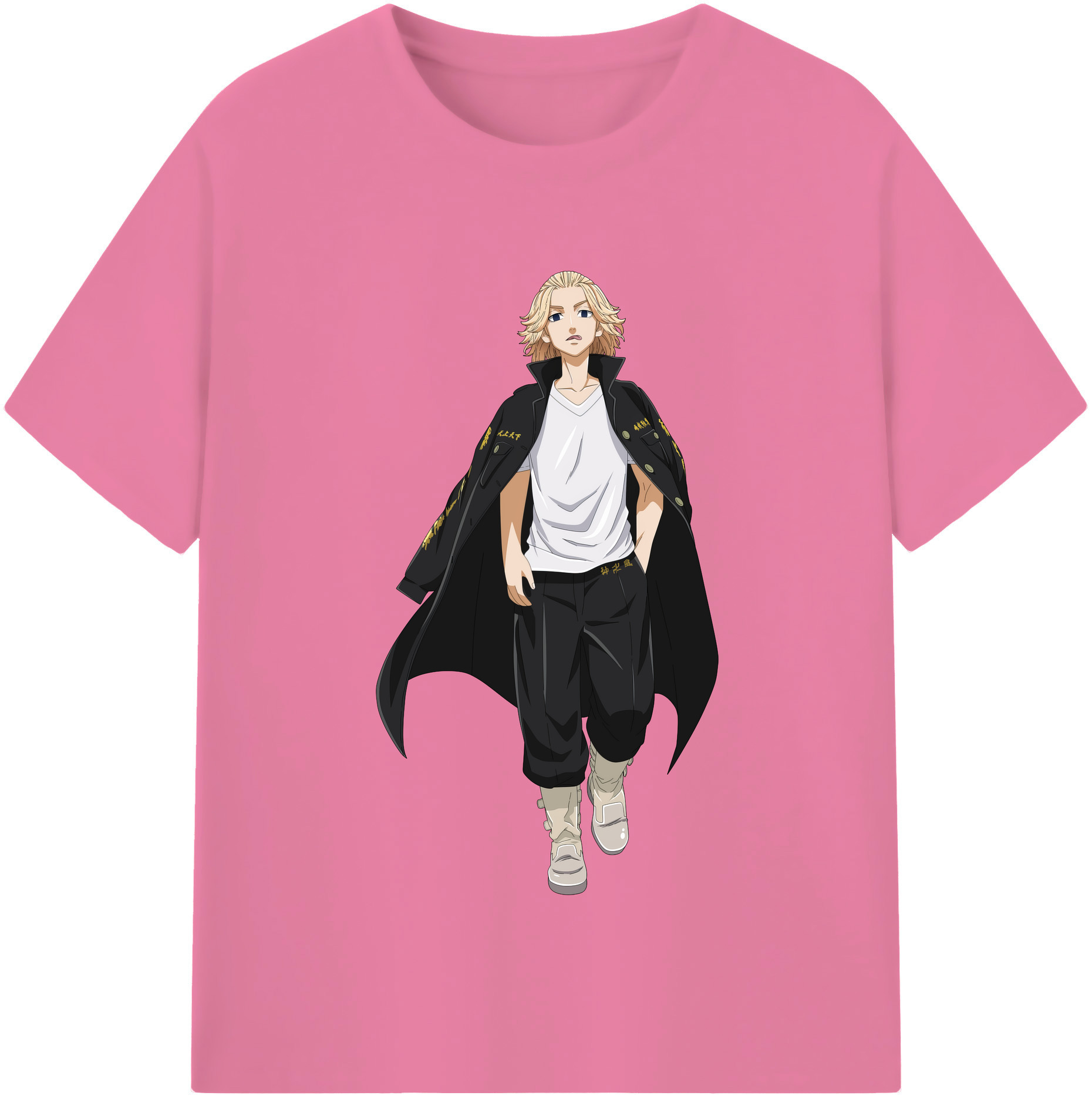 （画像用） 東京リベンジャーズ Tokyo Revengers 綿100％半袖Tシャツ（フロントプリント）